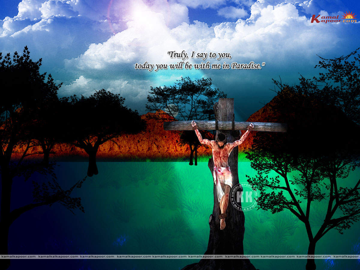 fondo de pantalla salib,cielo,naturaleza,artículo religioso,paisaje natural,árbol