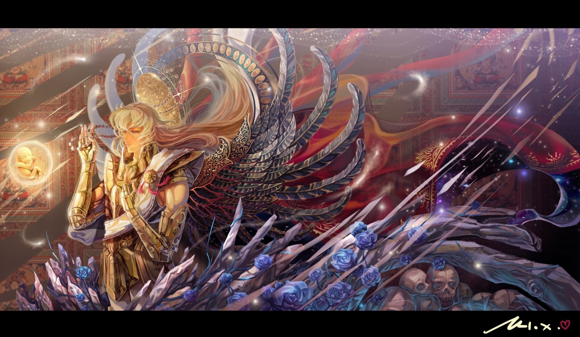 caballeros del zodiaco wallpapers,cg artwork,art,mythology,organism,fictional character