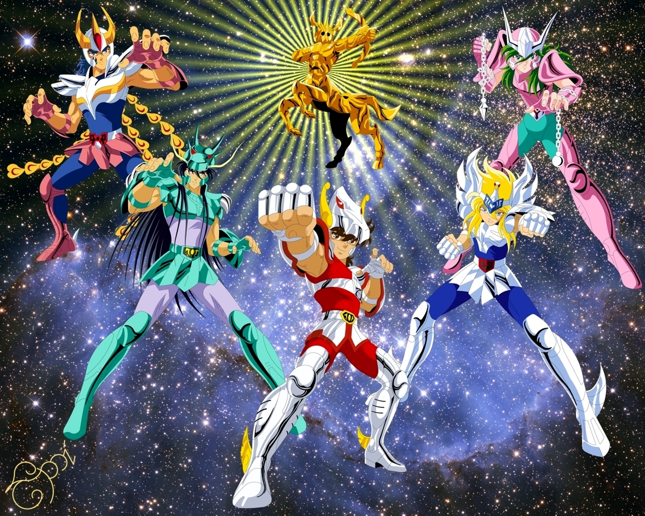 caballeros del zodiaco wallpapers,action figure,fictional character,graphic design,hero,anime
