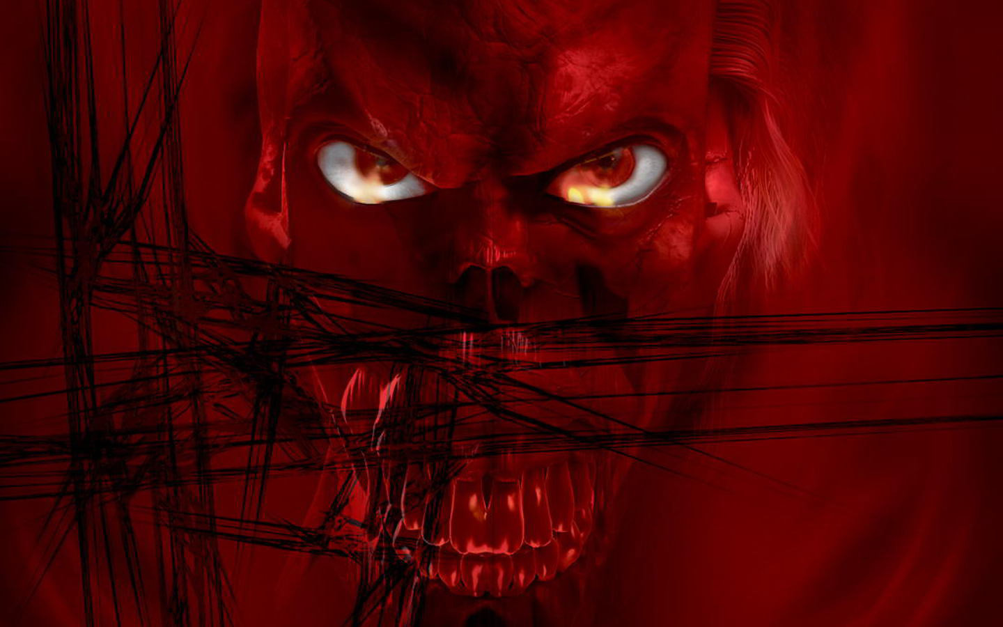 devil wallpapers hd,red,fictional character,mouth,fiction,cg artwork