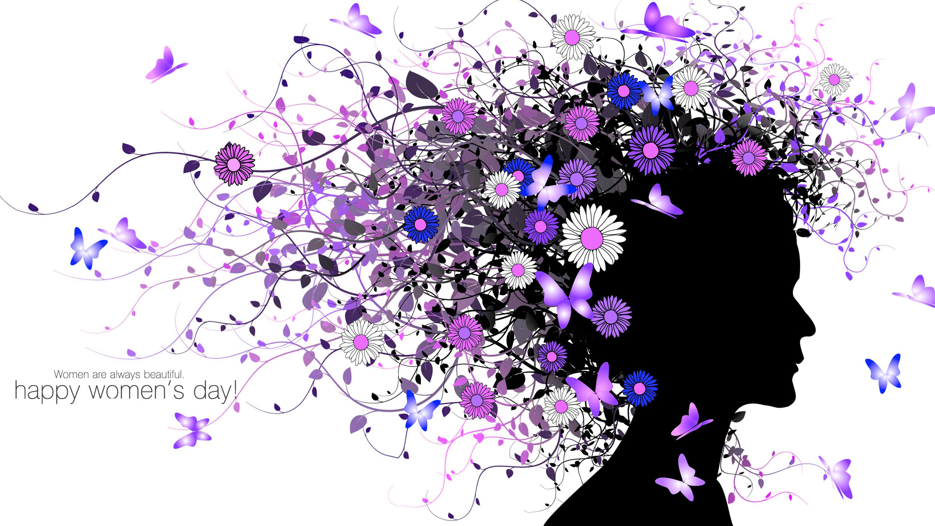 womens day wallpaper,violet,purple,graphic design,flower,plant
