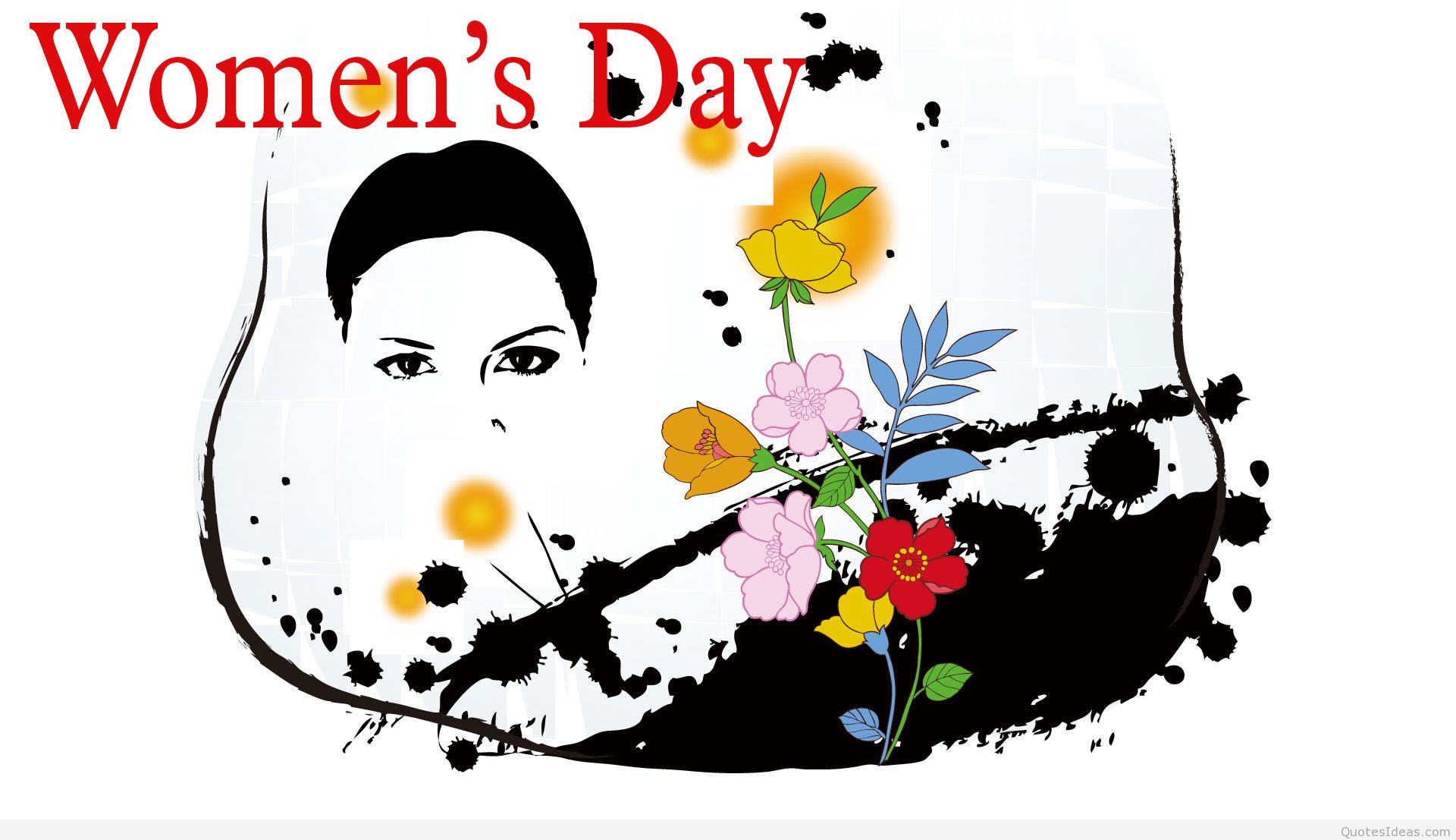 womens day wallpaper,illustration,graphic design,clip art,graphics,black hair