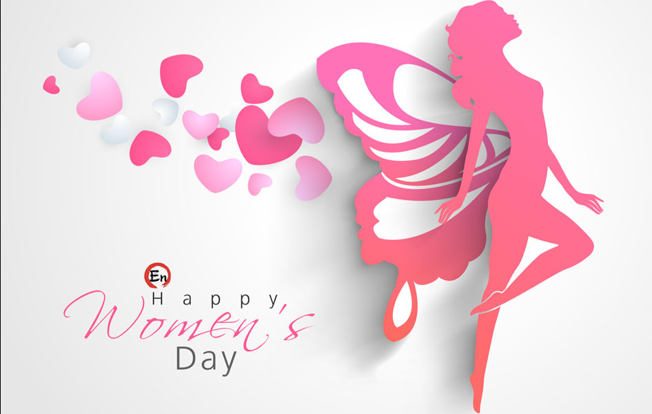 womens day wallpaper,pink,heart,valentine's day,graphic design,illustration