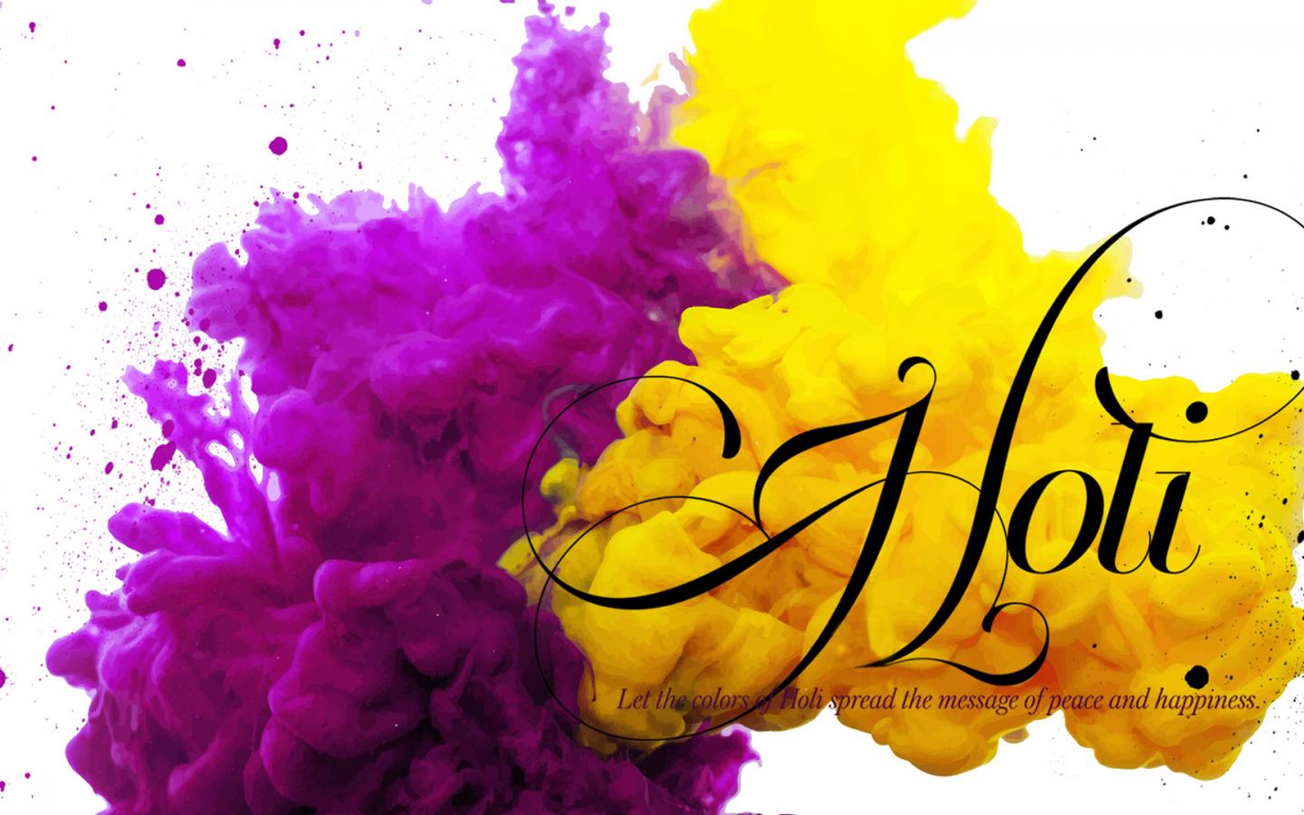 holi wallpaper hd 1080p,giallo,font,testo,disegno grafico,grafica