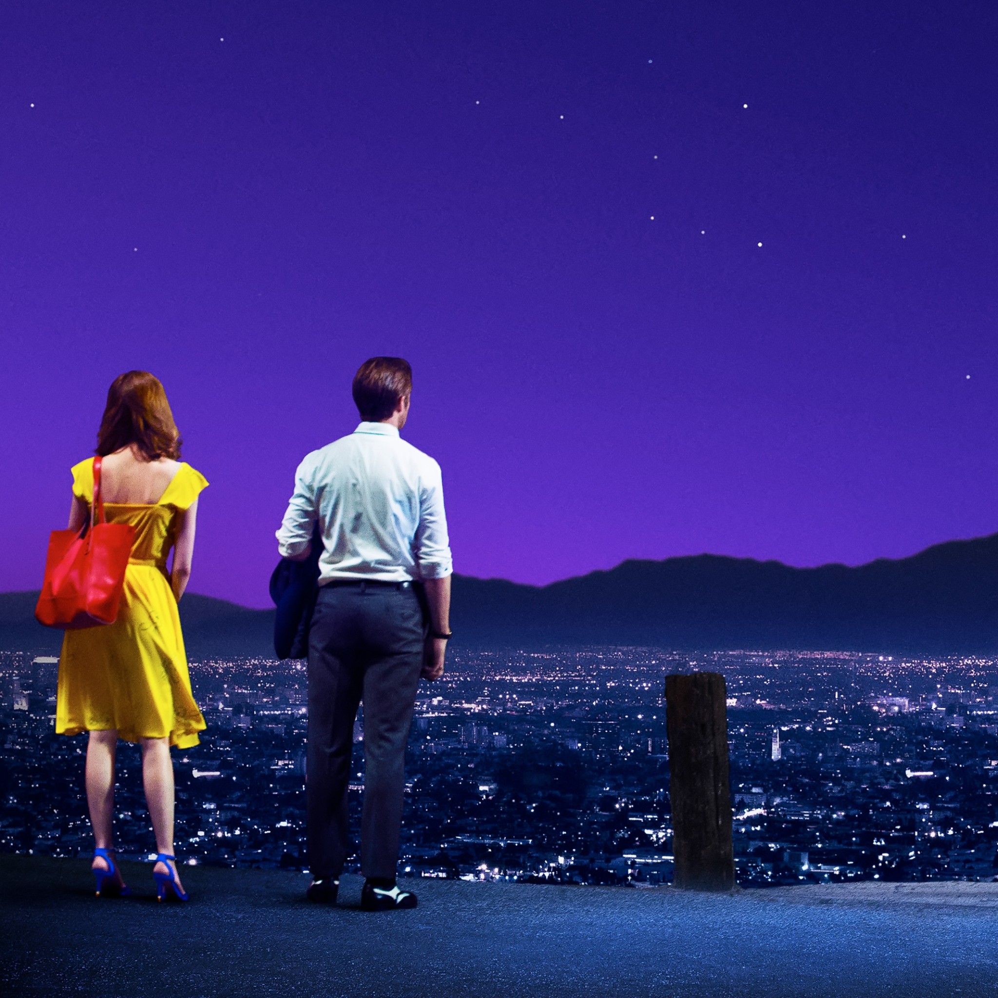 la la land fondo de pantalla,cielo,púrpura,noche,horizonte,amor