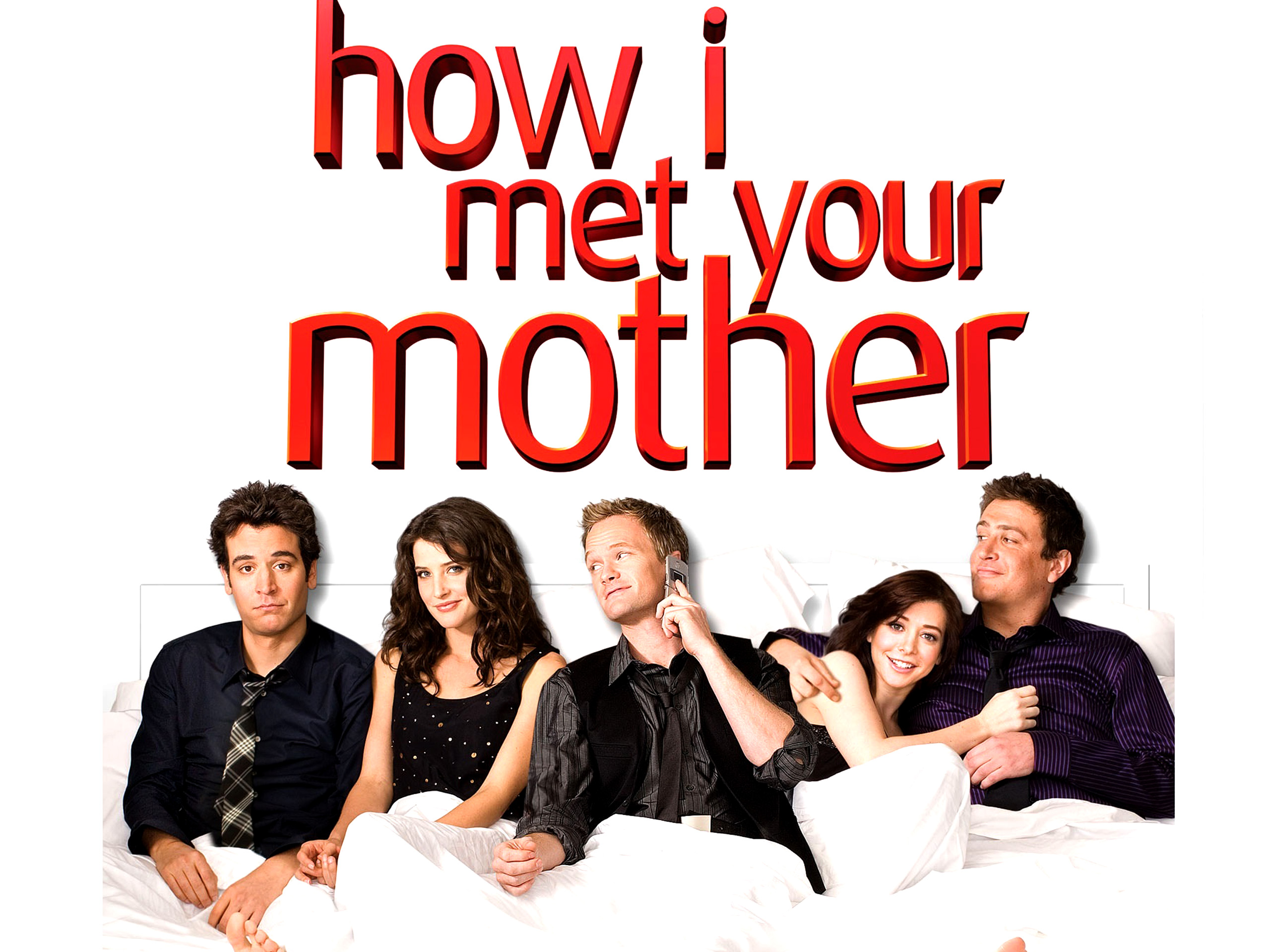 how i met your mother wallpaper,people,social group,text,youth,font