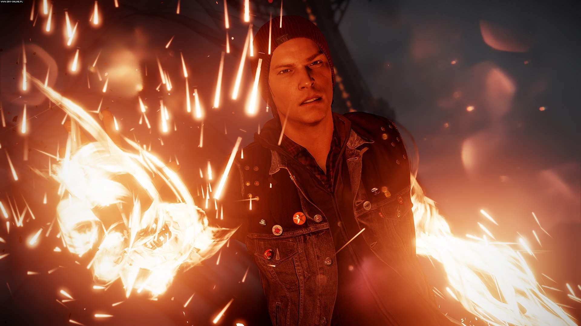 infamous second son wallpaper,sparkler,fictional character,movie,fire