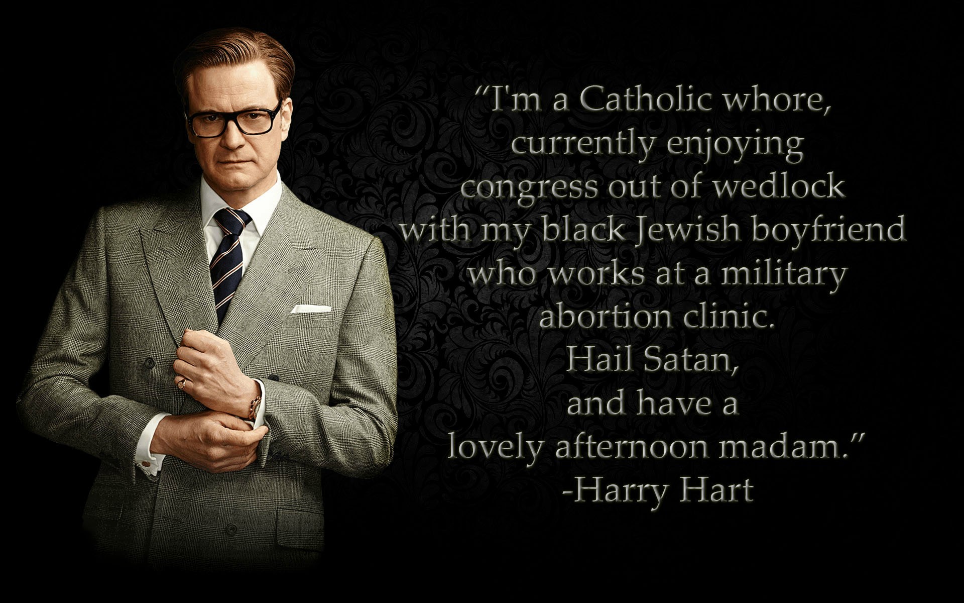 kingsman wallpaper,text,suit,font,businessperson,formal wear