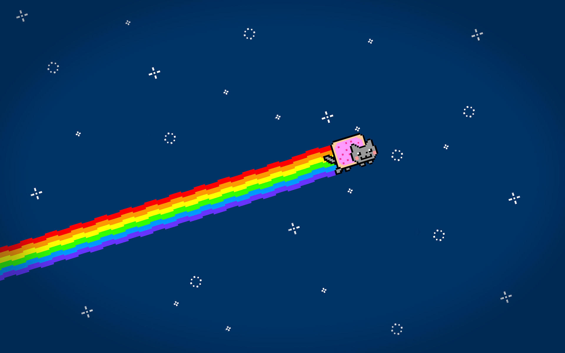 nyan cat wallpaper,sky,font,atmosphere,technology,meteorological phenomenon