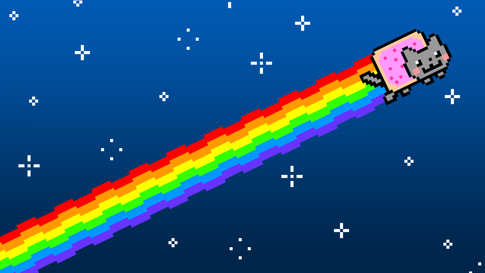 nyan cat wallpaper,sky,colorfulness,space,meteorological phenomenon,games