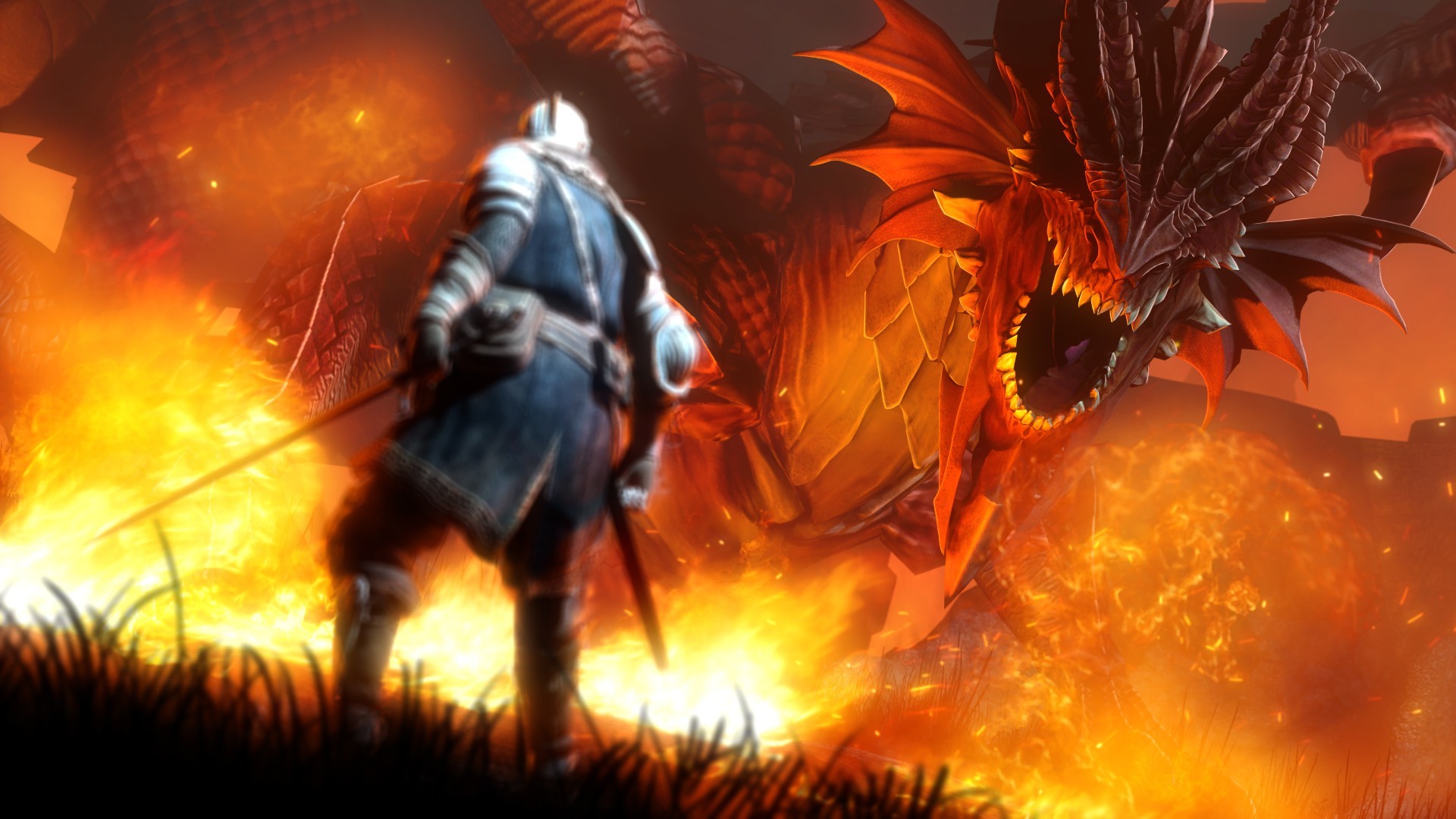 hd wallpaper for mobile 1920x1080 download,action adventure game,demon,pc game,dragon,strategy video game