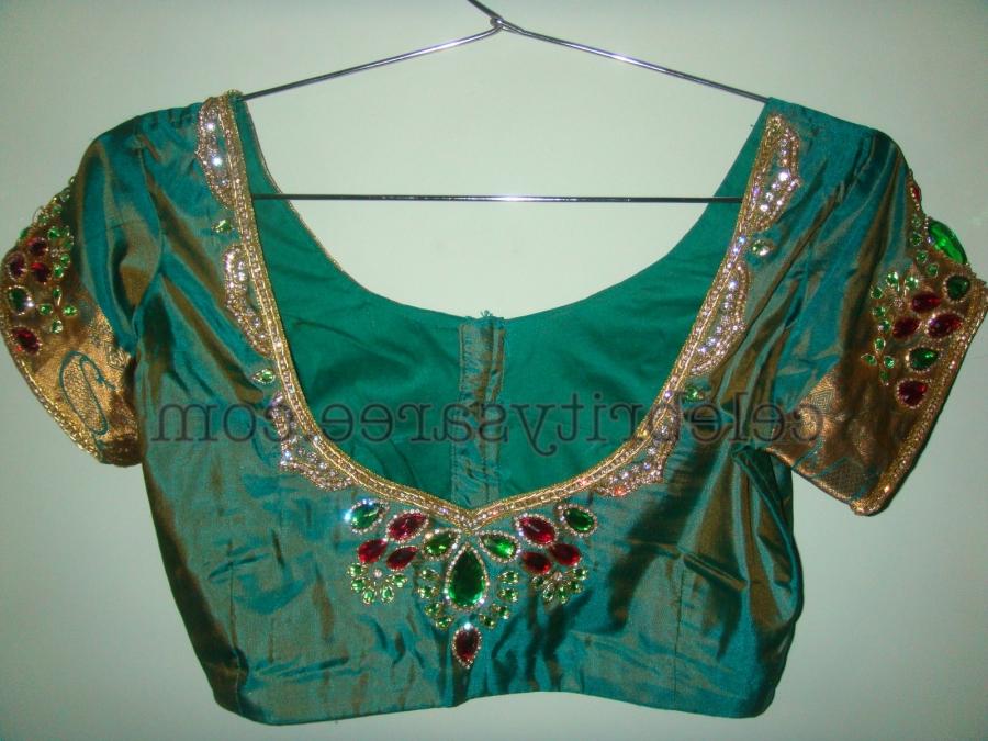 blouse neck designs photos wallpapers,clothing,blouse,aqua,turquoise,shirt