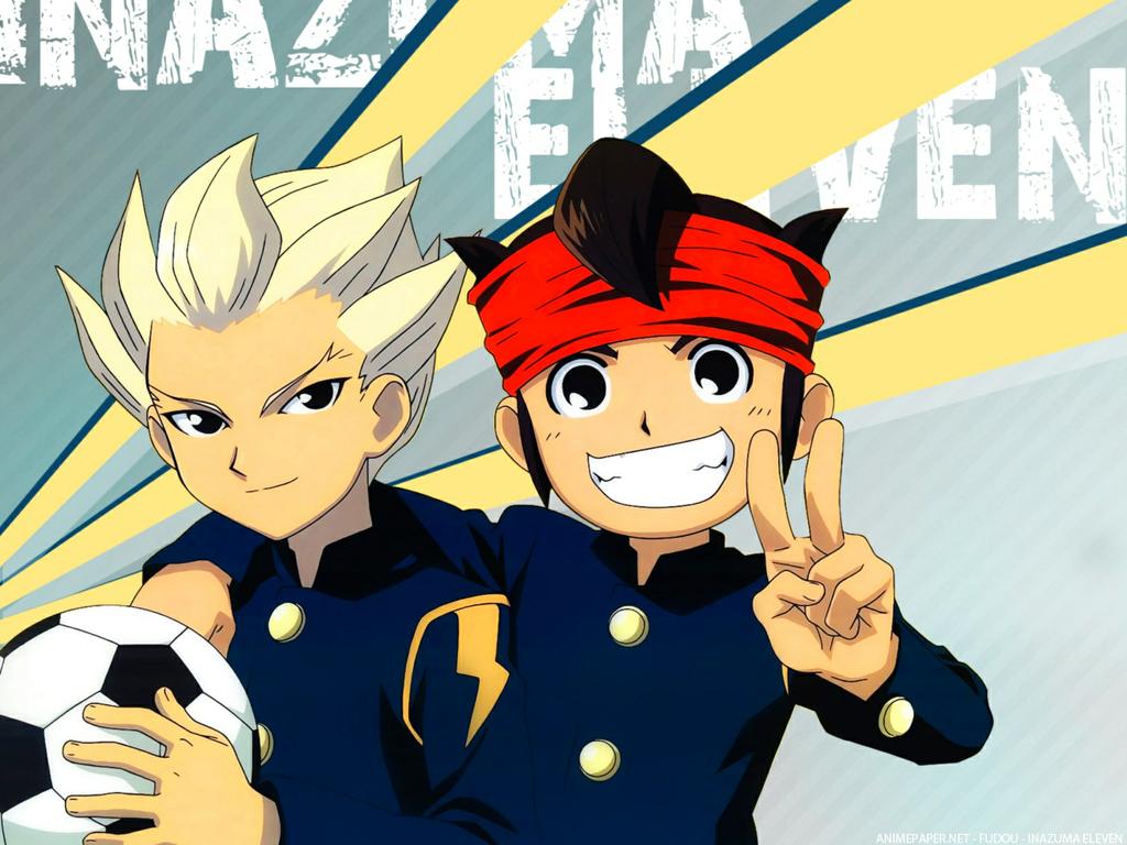 inazuma elf tapete,karikatur,anime,animierter cartoon,mannschaft,geste