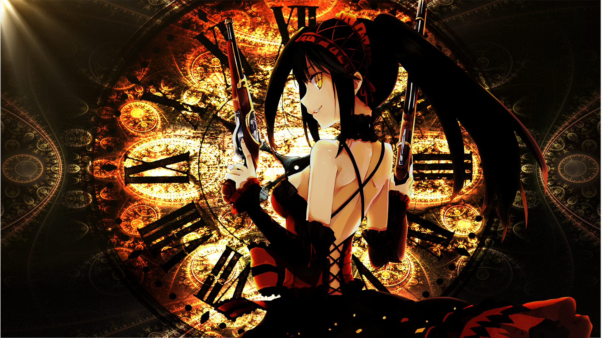 kurumi wallpaper,photography,metal,art