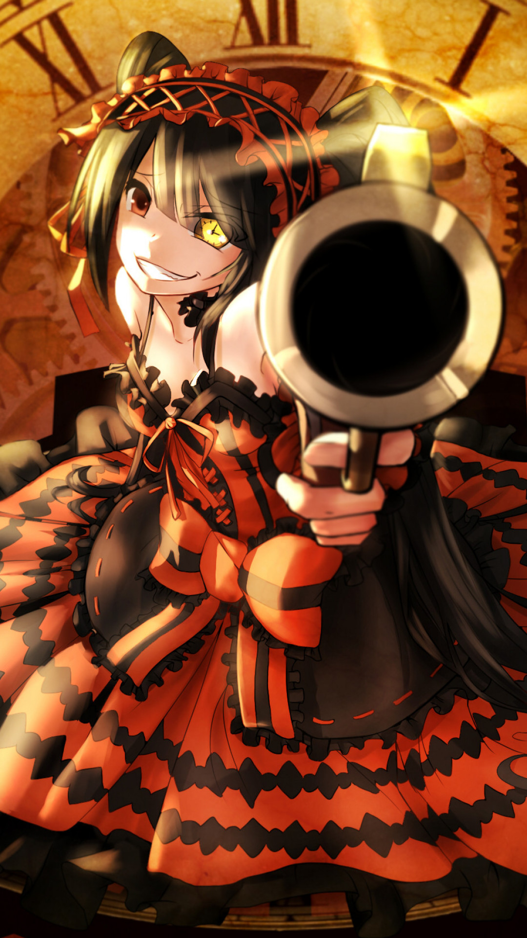 Anime Date A Live Kurumi Tokisaki - Date A Live Kurumi Wallpaper Phone ...