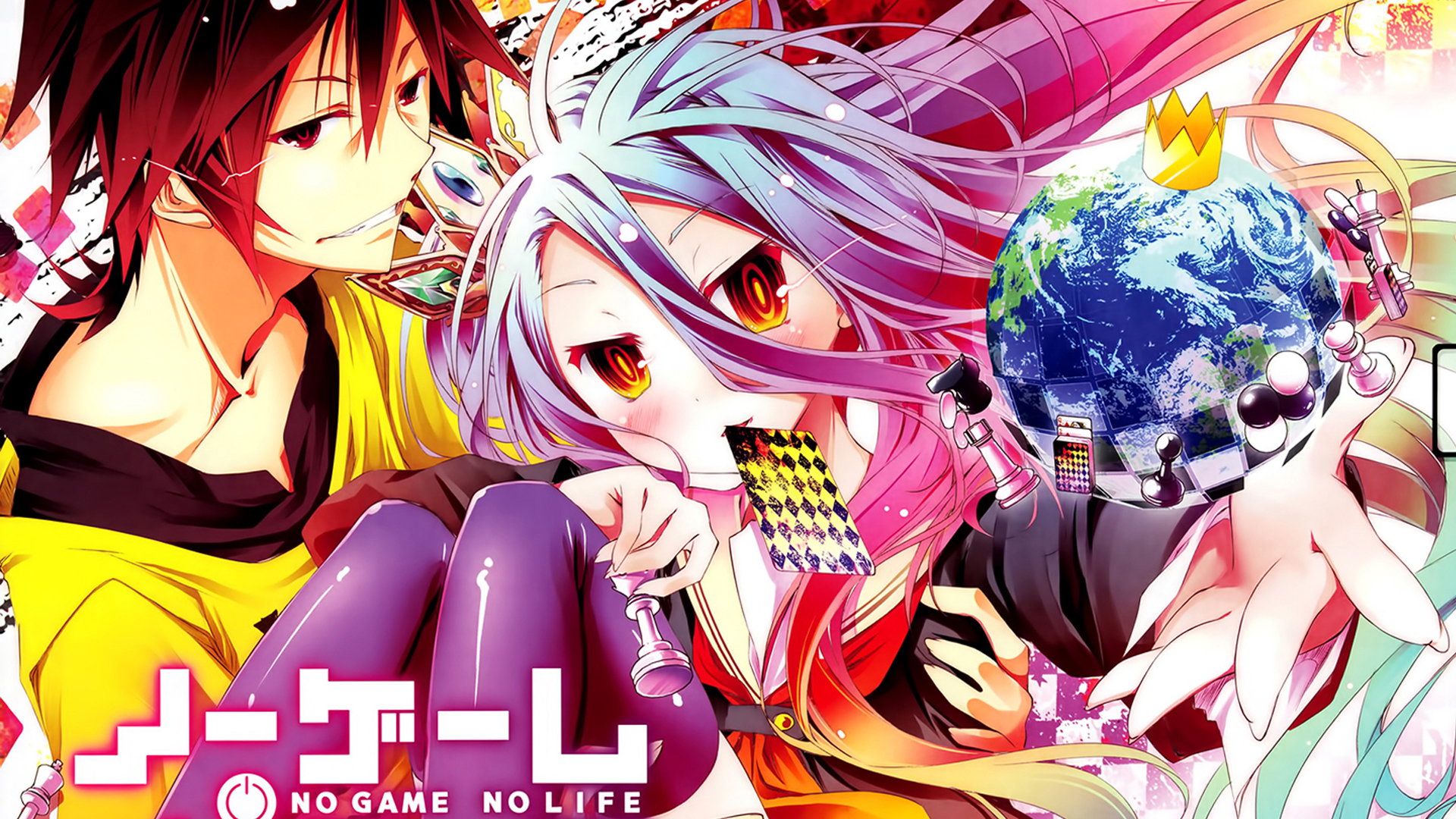 no game no life wallpaper,cartoon,anime,cg artwork,fictional character,artwork