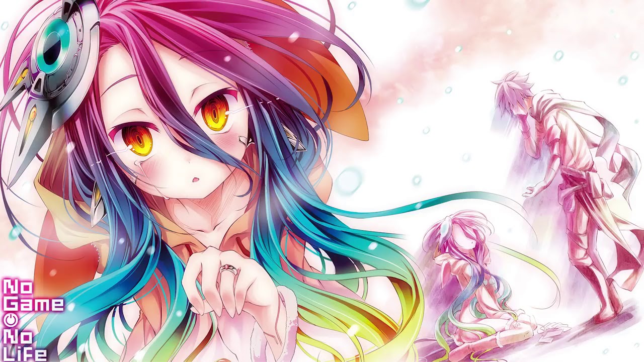 no game no life wallpaper,cartoon,anime,cg artwork,long hair,pink