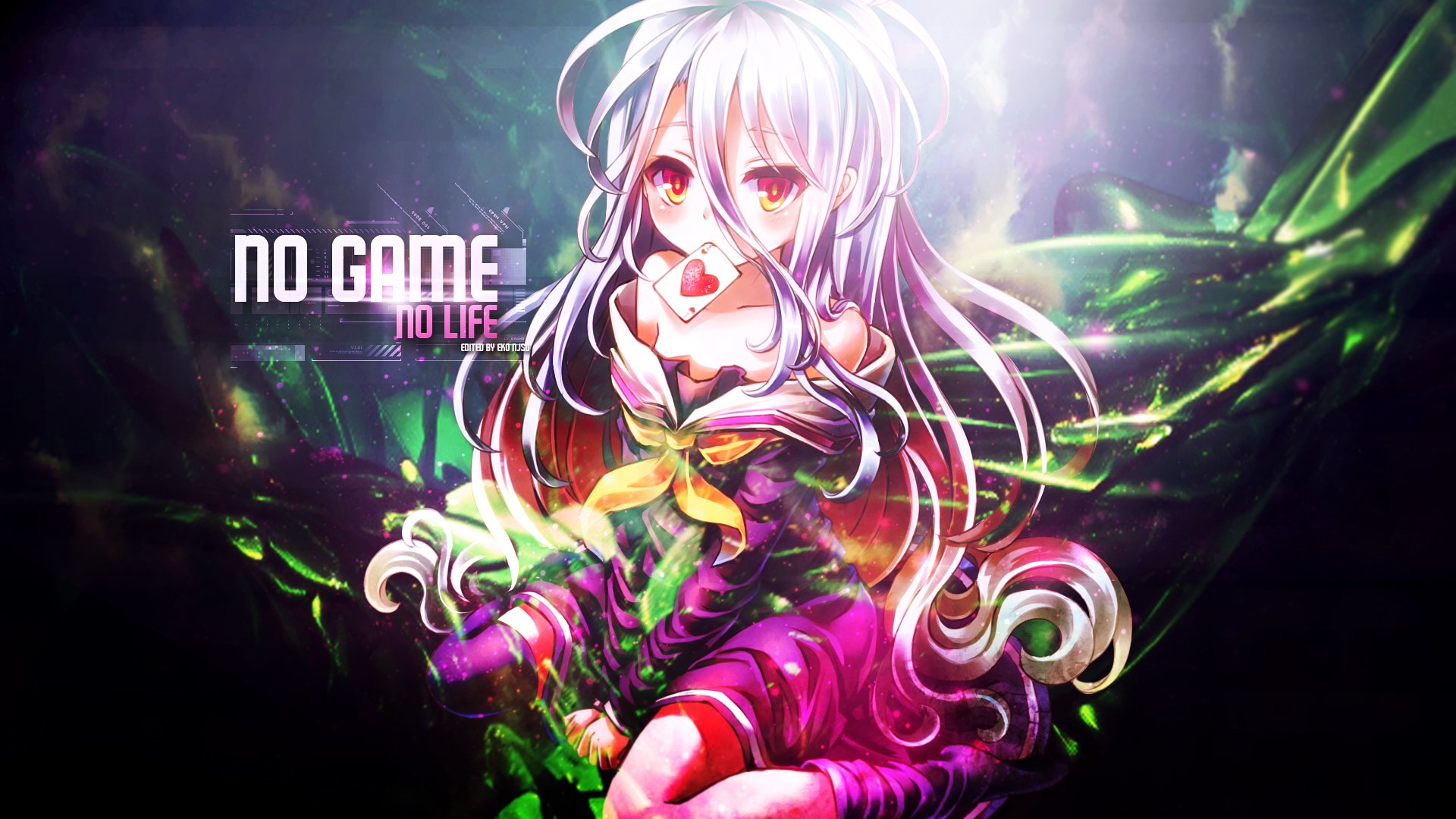 no game no life wallpaper,anime,cartoon,cg artwork,graphic design,illustration