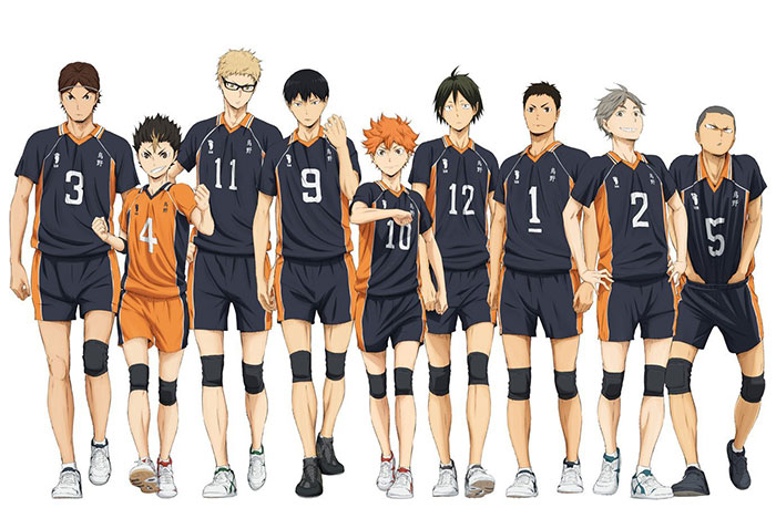 fond d'écran haikyuu,équipe,joueur,tenue de sport,équipement sportif,des sports