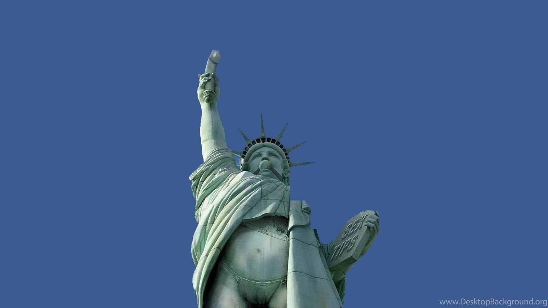 lustige tapete hd,statue,monument,himmel,kunst,3d modellierung