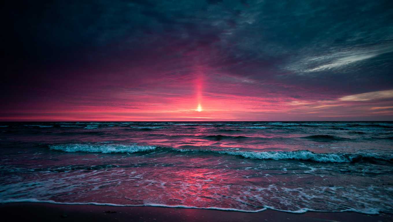 fondos de pantalla tapeten,himmel,horizont,meer,natur,ozean