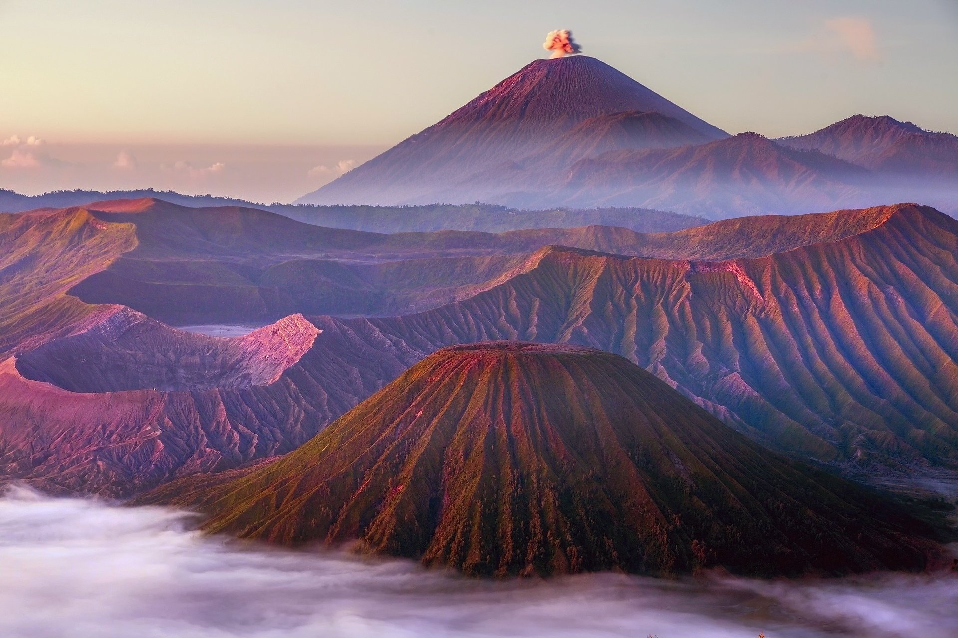 fondos de pantalla壁紙,自然,山,成層火山,空,自然の風景