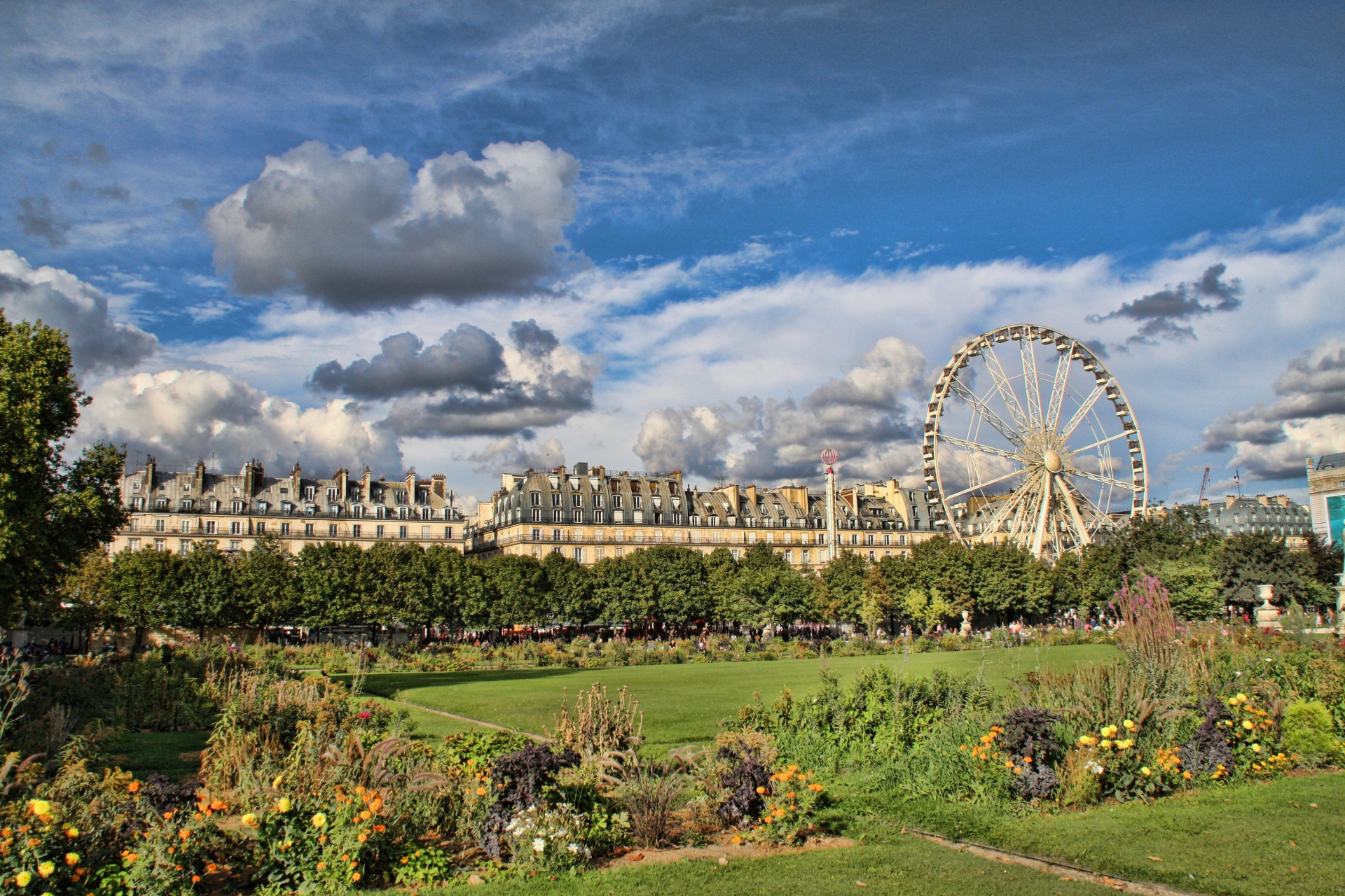 fondos de pantalla wallpapers,grande roue,la nature,ciel,nuage,attraction touristique