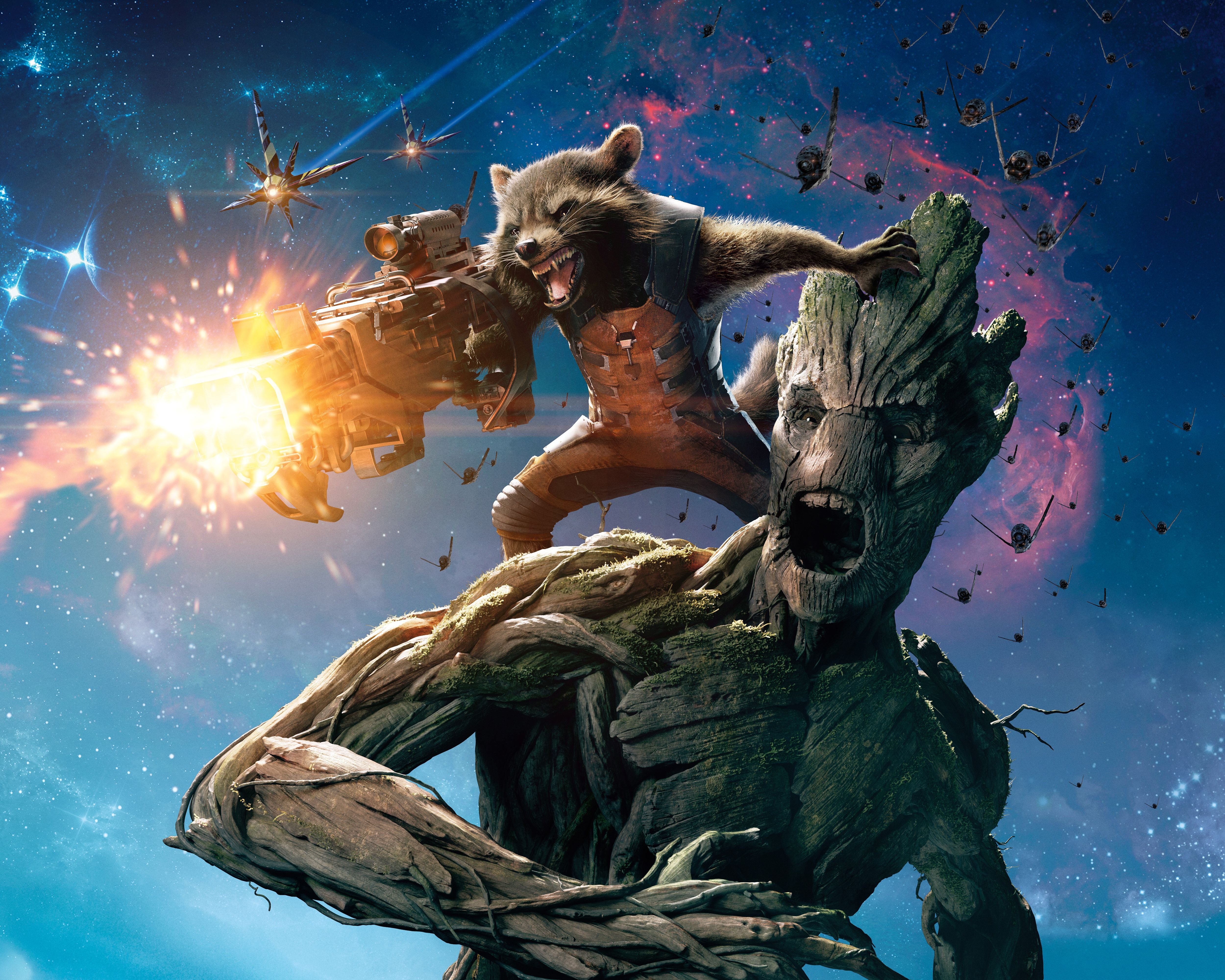 guardians of the galaxy wallpaper,cg artwork,fictional character,illustration,mythology,superhero