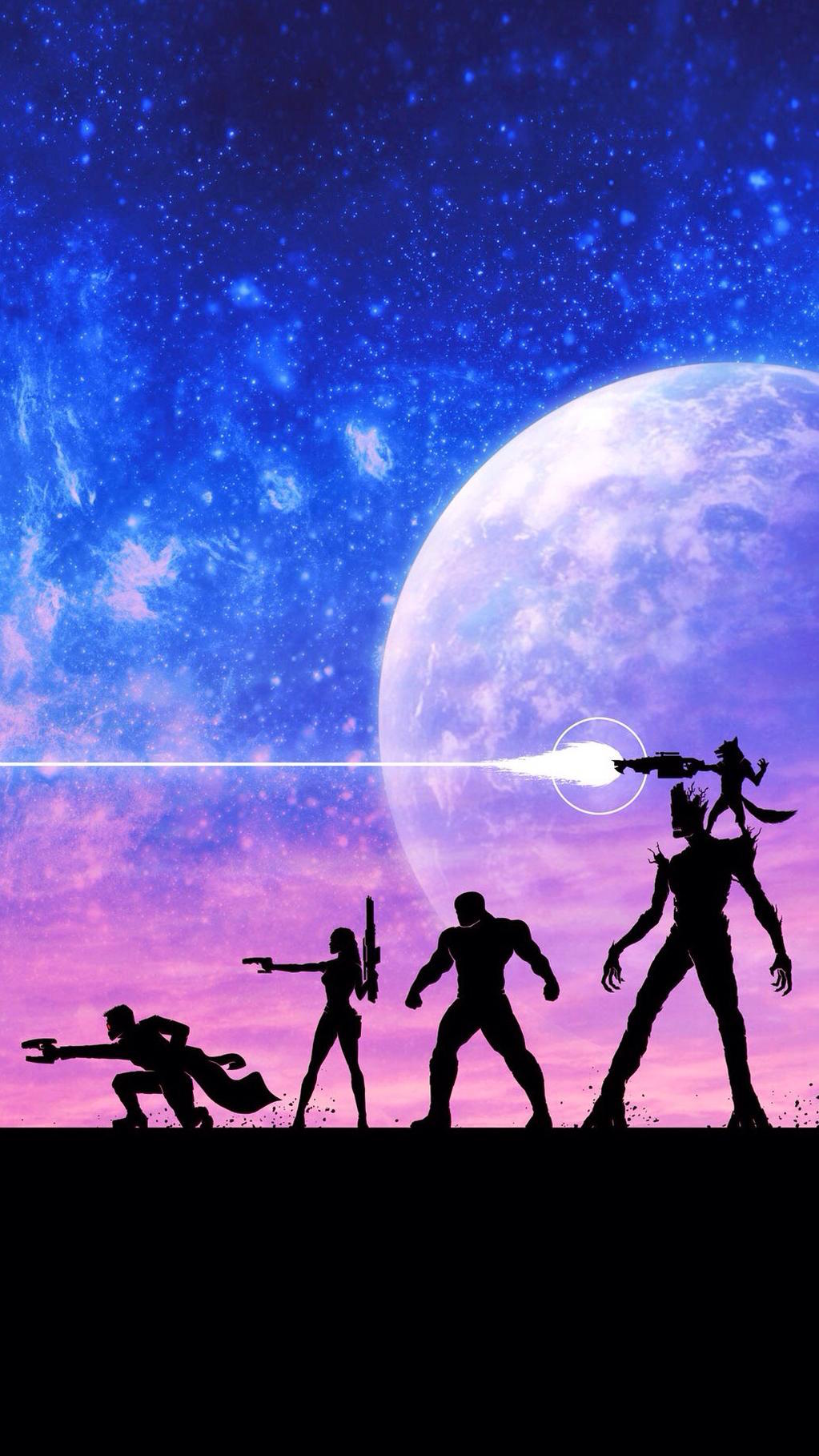 fondo de pantalla de guardianes de la galaxia,cielo,ilustración,personaje de ficción,espacio,animación