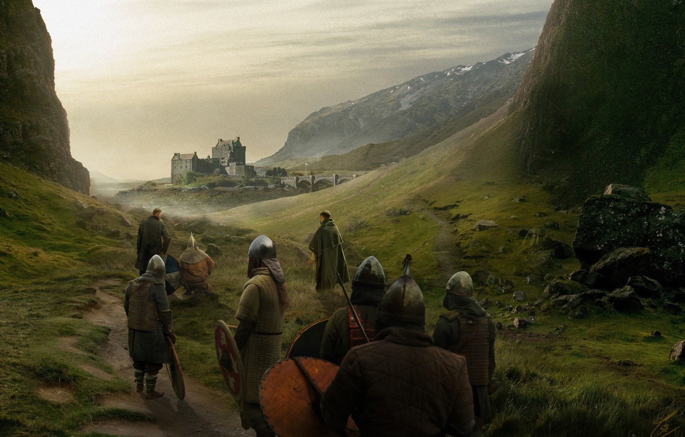 outlander wallpaper,action adventure game,pc game,highland,strategy video game,screenshot