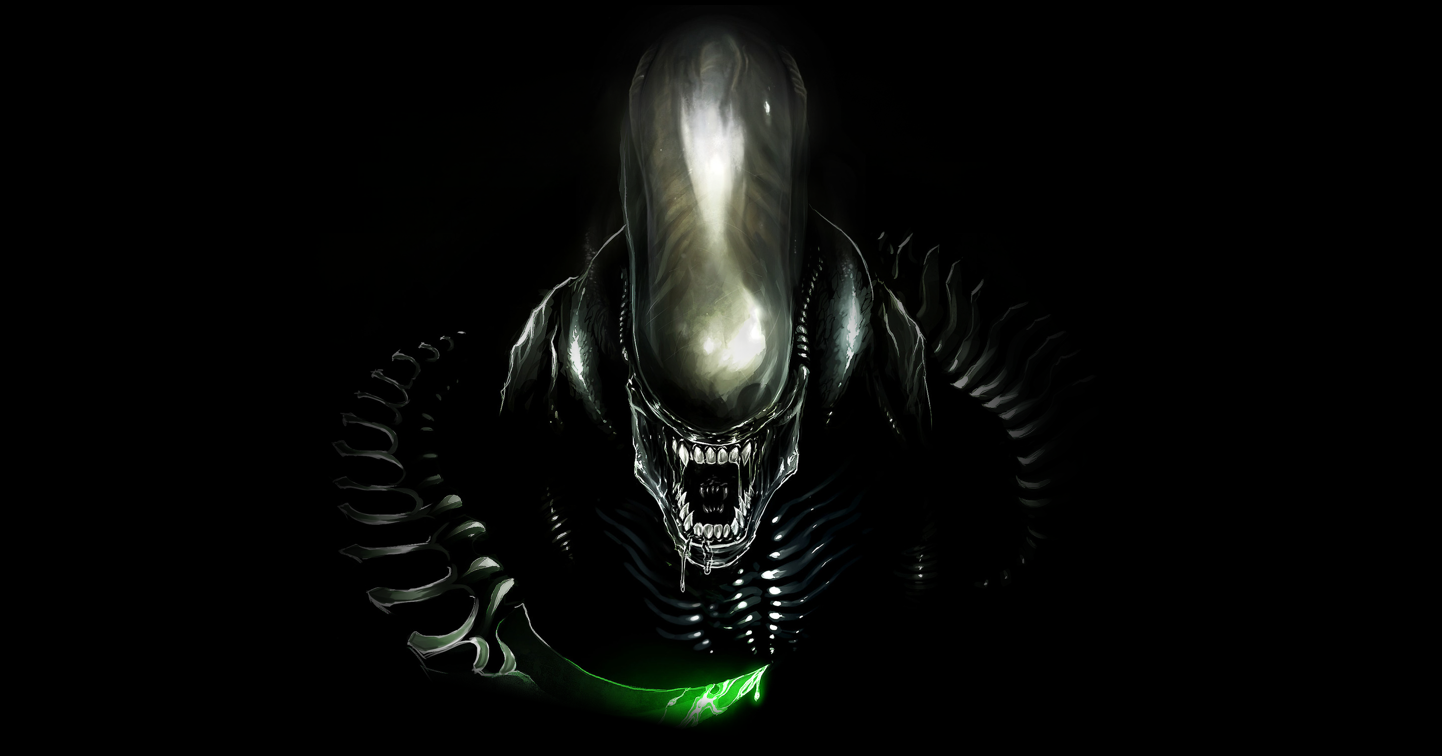 alien covenant wallpaper,schwarz,dunkelheit,licht,persönliche schutzausrüstung,schriftart