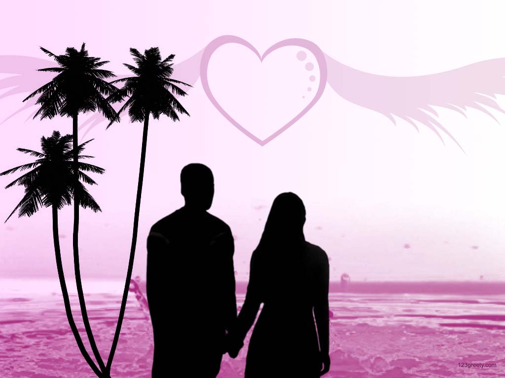 love propose wallpaper,people in nature,romance,love,silhouette,friendship