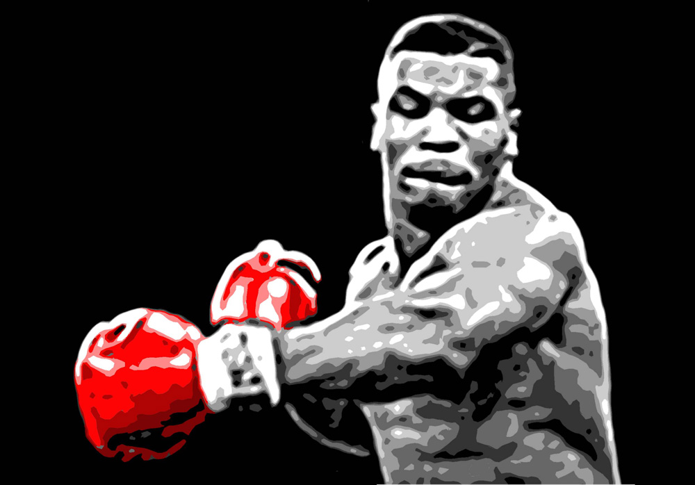 mike tyson wallpaper,arm,human body,hand,muscle,illustration