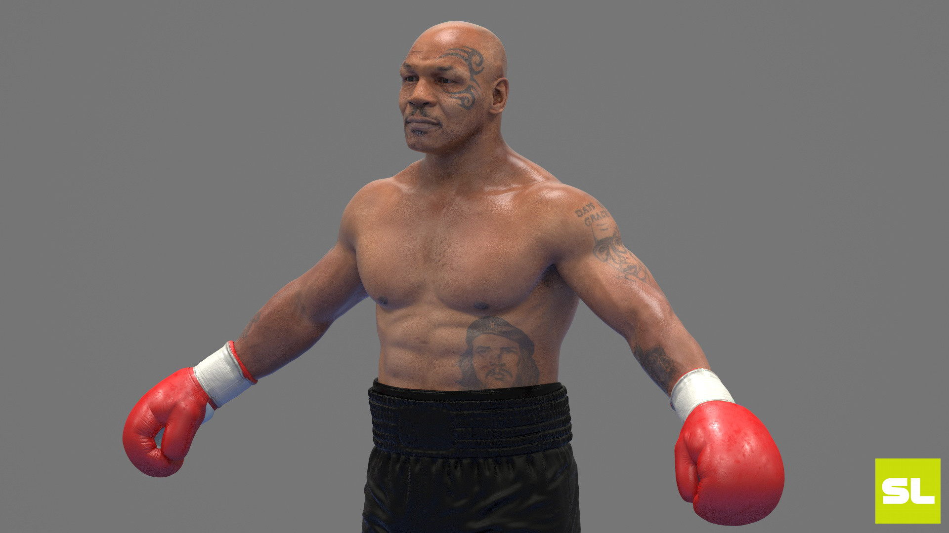 mike tyson tapete,boxhandschuh,professionelles boxen,ohne brust,boxen,truhe