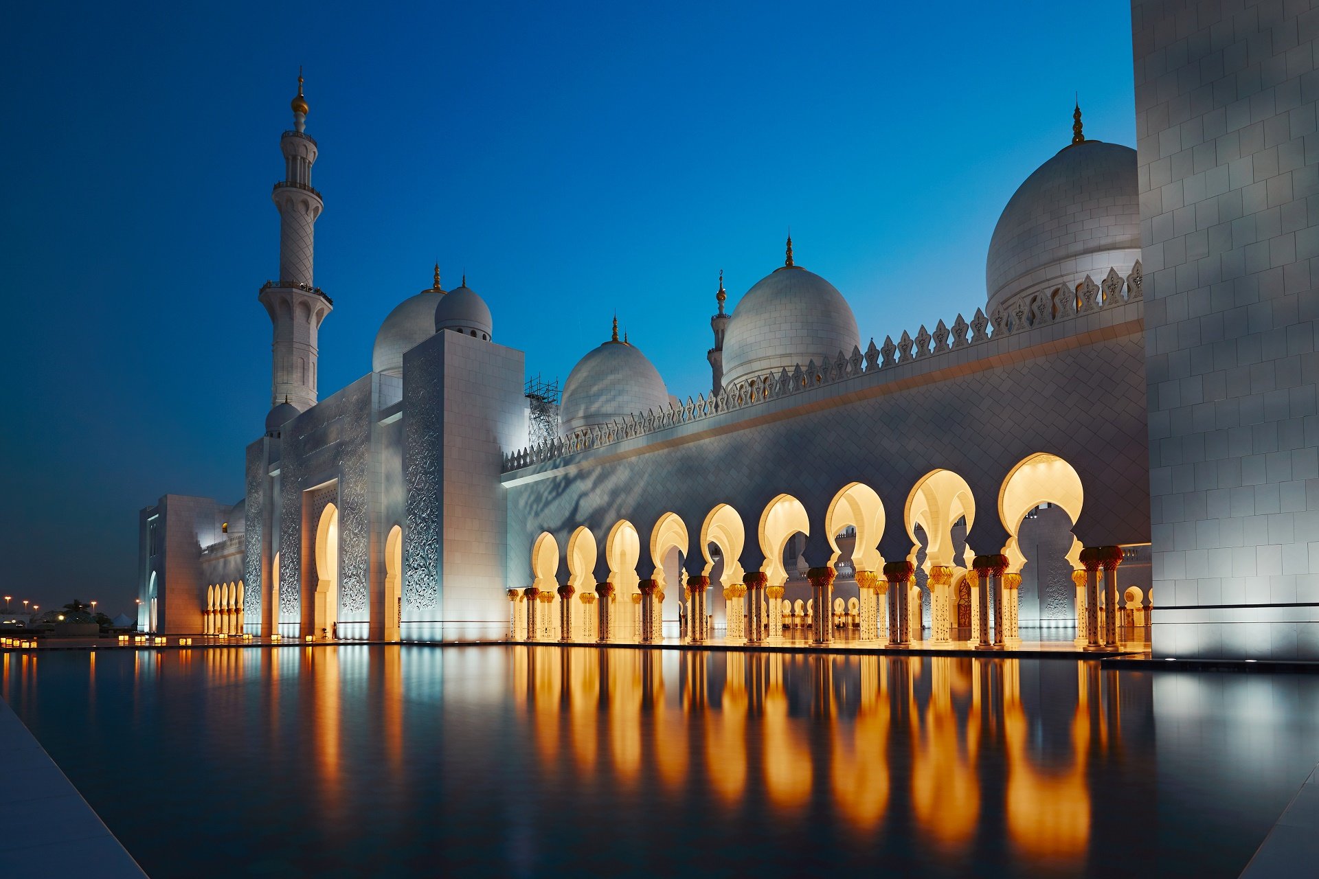 sheikh wallpaper,mosque,landmark,reflection,holy places,building