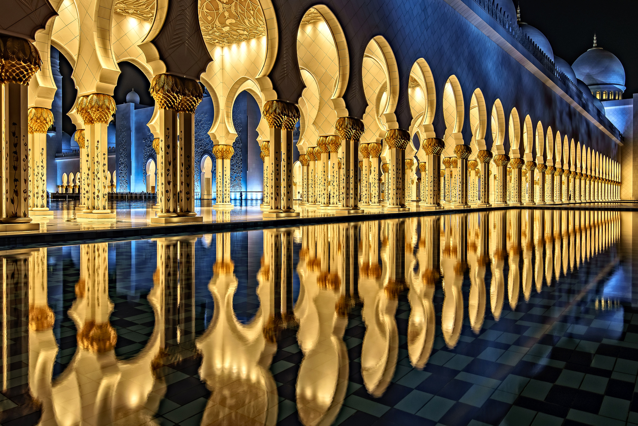 sheikh wallpaper,reflection,architecture,baluster,world,tourist attraction