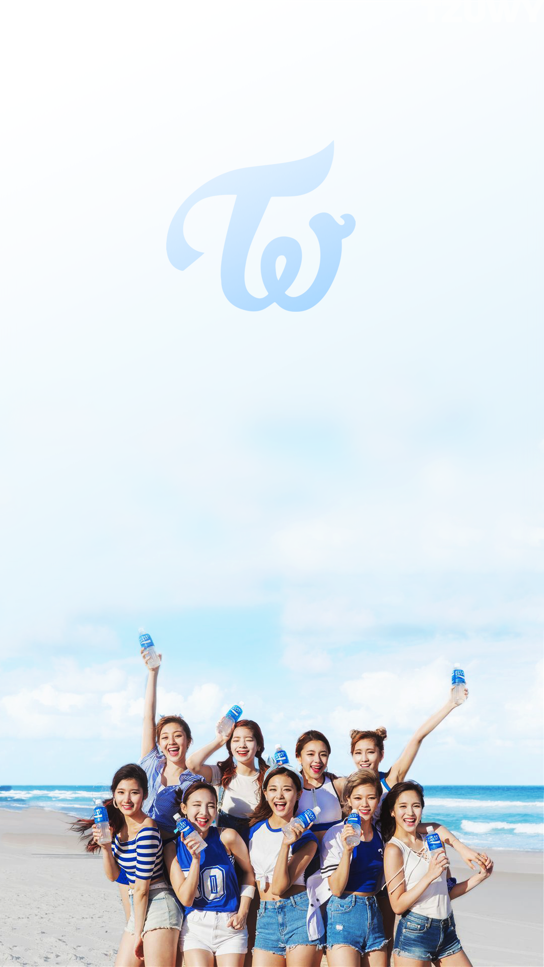 twice iphone wallpaper,people,blue,fun,water,vacation