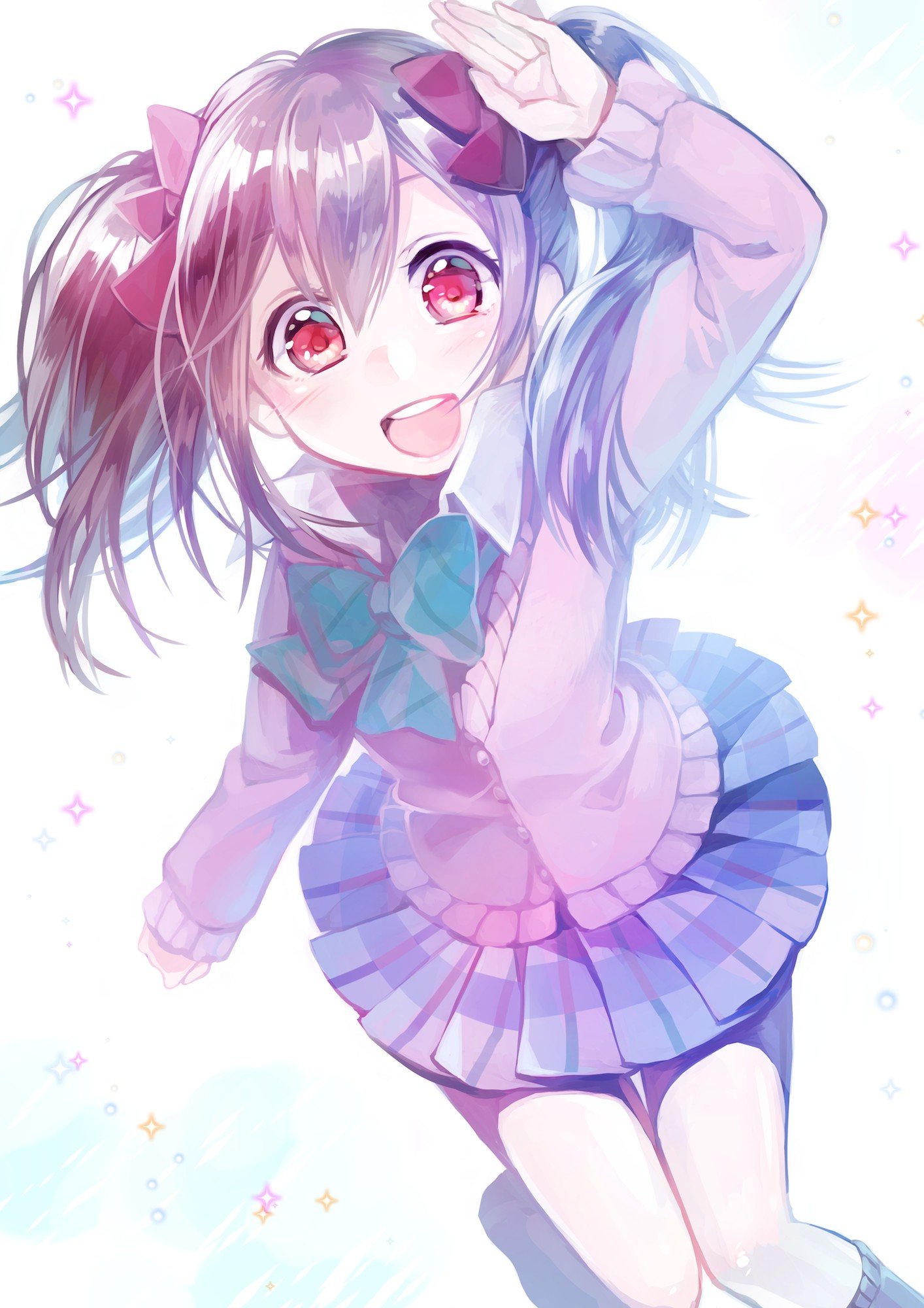 nico yazawa tapete,karikatur,anime,hime cut,illustration,cg kunstwerk