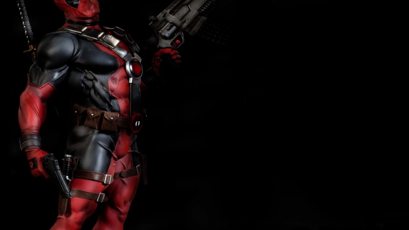 wallpaper hd for pc 1366x768,superhero,fictional character,action figure,deadpool,carmine