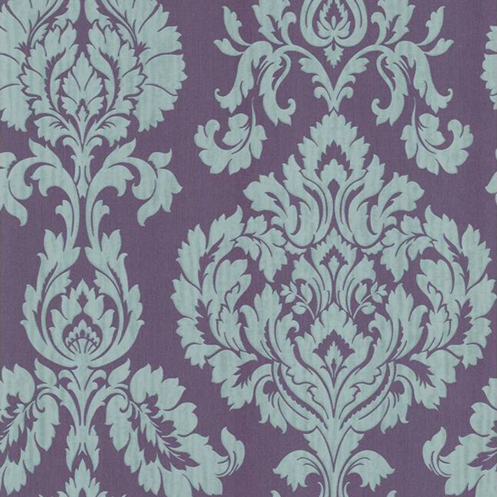 Purple Damask Wallpaper Uk WallpaperUse