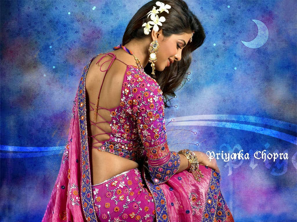 priyanka nom fond d'écran 3d,sari,abdomen,rose,tronc,un événement