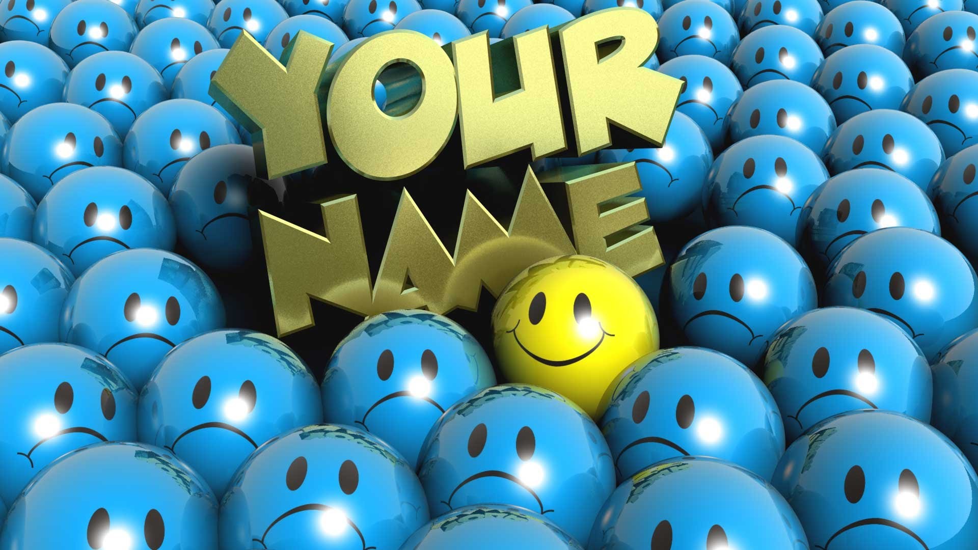 name pic wallpaper,blue,turquoise,smile,ball,emoticon