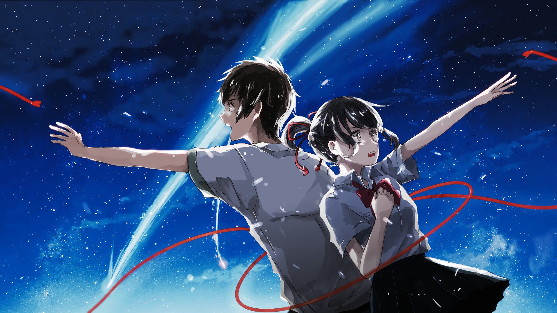 add name wallpaper,anime,sky,cartoon,space,cg artwork