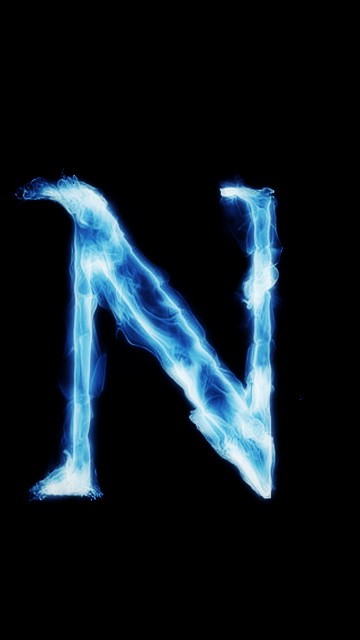 n name wallpaper foto,schriftart,elektrisches blau