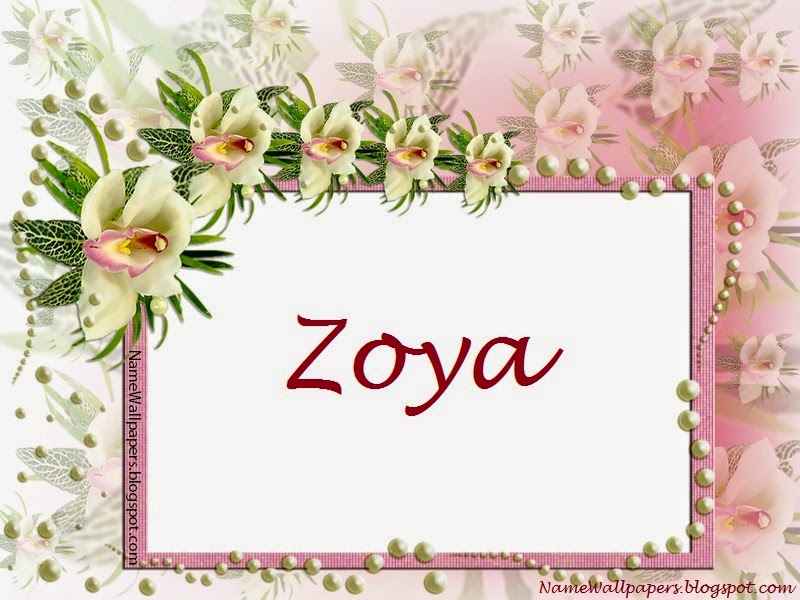 fond d'écran nom de zoya,texte,rose,fleur,art floral,carte de voeux
