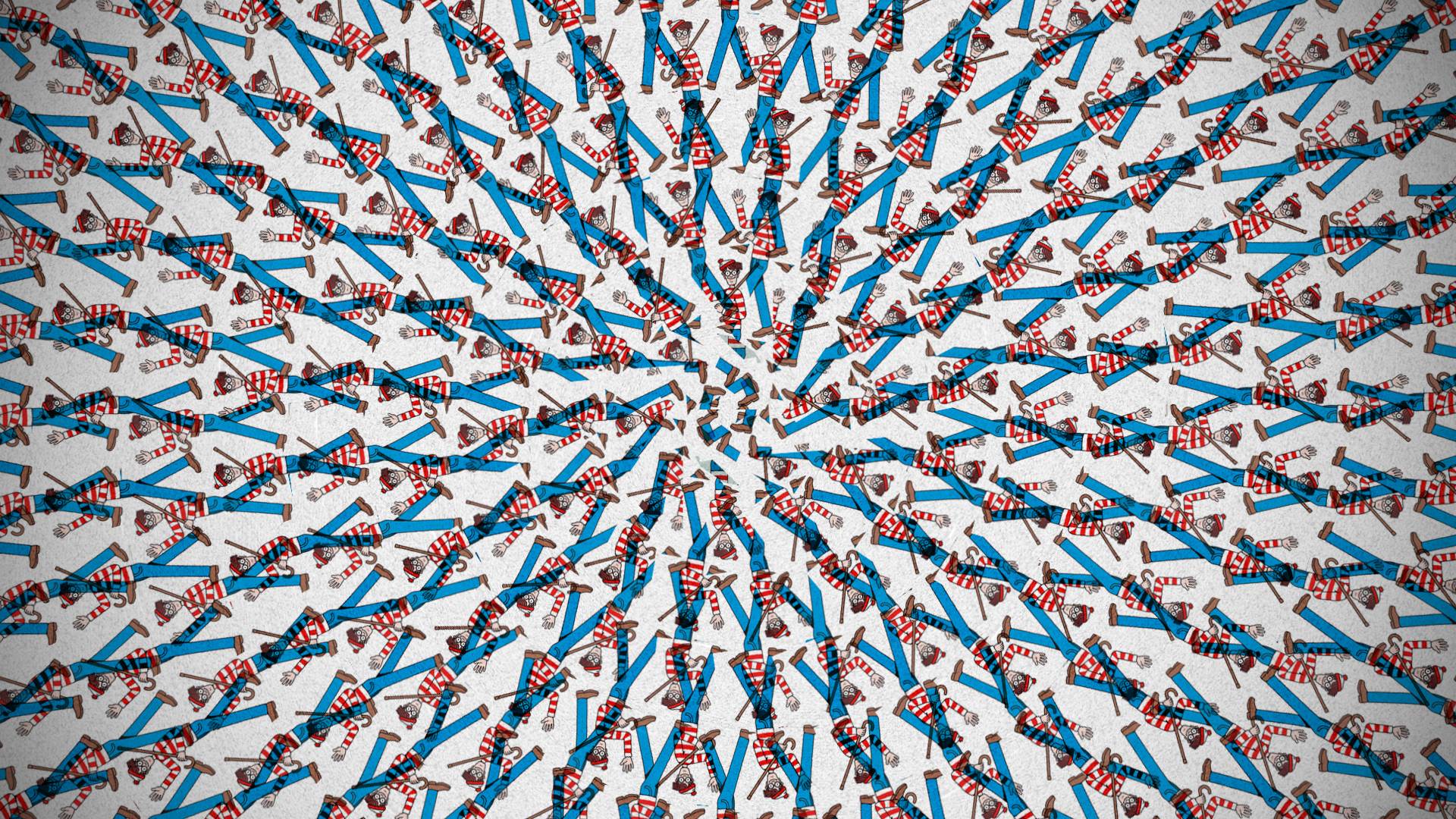 where's wally wallpaper,blue,pattern,line,symmetry,textile