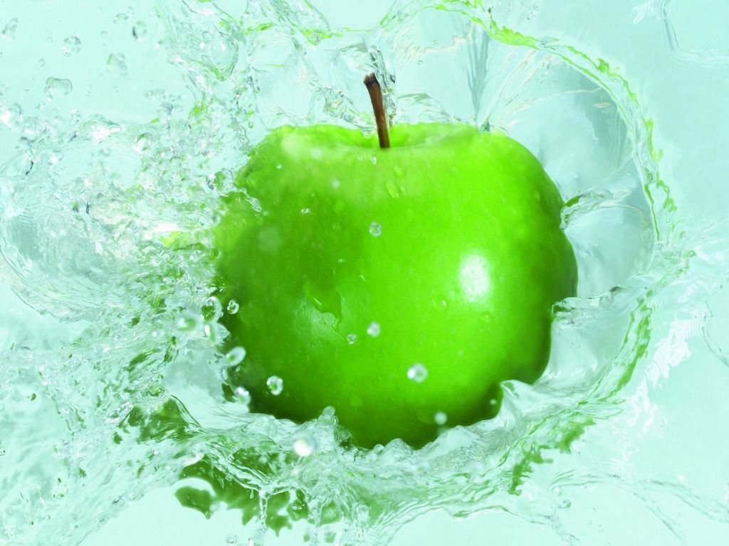 dhokha wallpaper,granny smith,green,apple,fruit,natural foods
