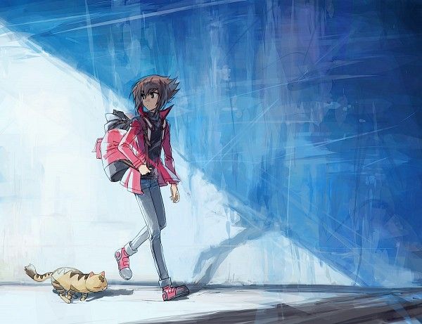 judai wallpaper,anime,cartoon,illustration,art,black hair