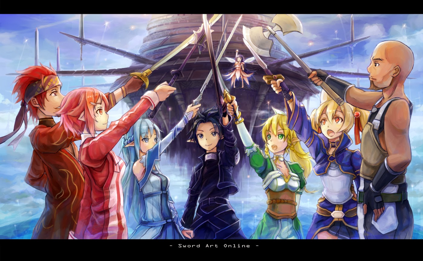 anime wallpaper sao,cg artwork,adventure game,games,hero,anime