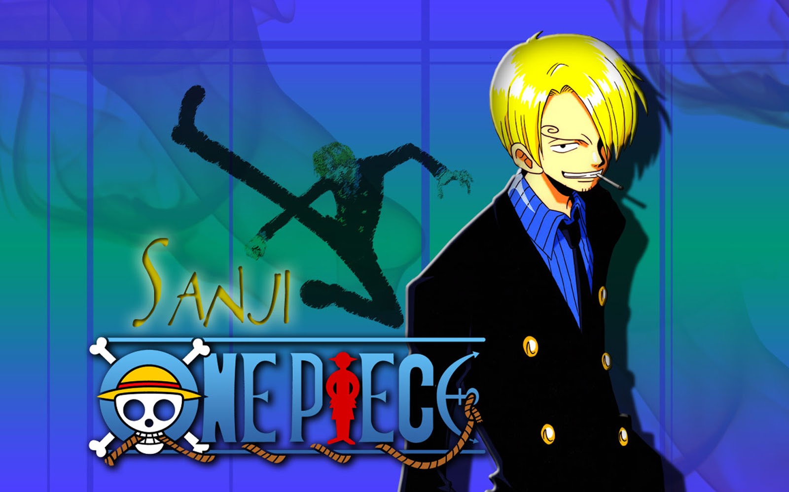 wallpaper sanji,cartoon,anime,games,fictional character,illustration